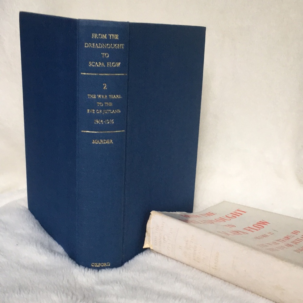 From Dreadnought to Scapa Flow Vol. 2 War Years Eve Jutland by Arthur J. Marder